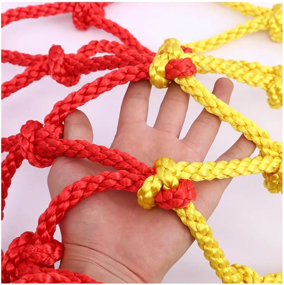 Outdoor Climbing Net for Kids and Adult,Climbing Net for Swing Set, Heavy Duty Rope Outdoor Cargo Webbing Net,Military Climbing Cargo Net(10mm-12cm,1X6m/3.3X19.69ft)