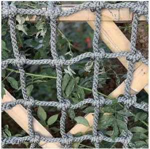 Outdoor Climbing Net for Kids and Adult,Climbing Net for Swing Set, Heavy Duty Rope Outdoor Cargo Webbing Net,Military Climbing Cargo Net(16mm-16cm,2X6m/6.6X19.69ft)