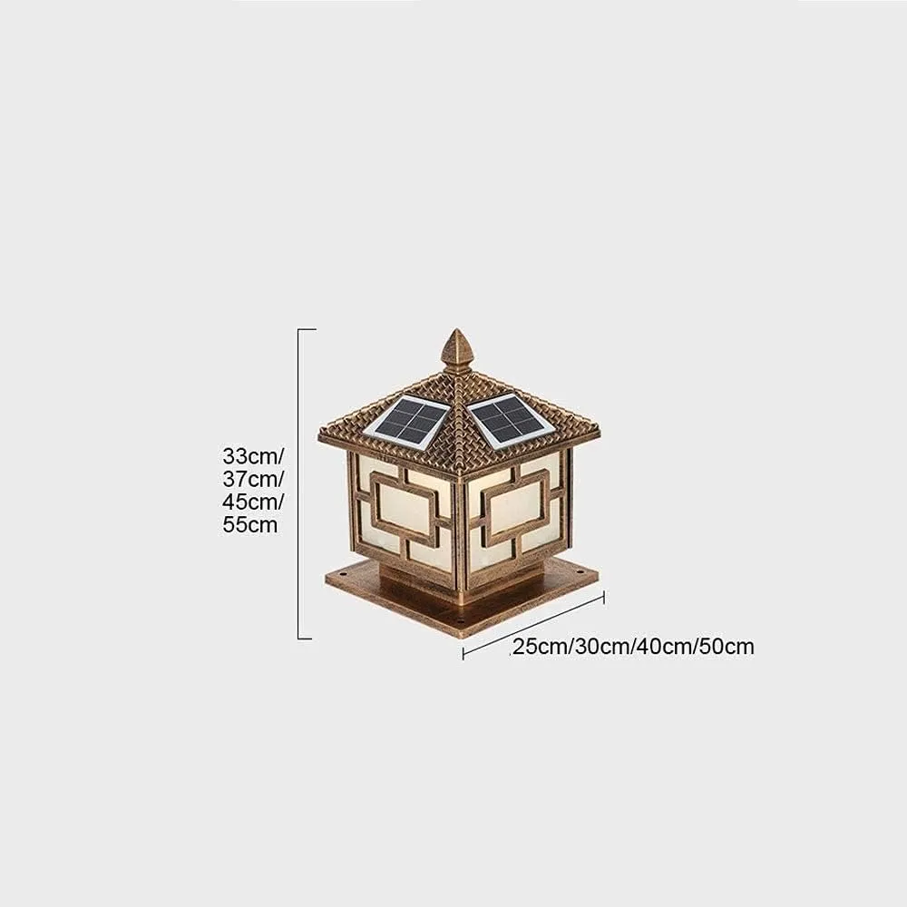 Outdoor column head lamp, solar lamp, outdoor wall lamp, garden lamp, column head lamp, villa garden lamp, waterproof door lamp, outdoor column head lamp, column head lamp, and landscape lam