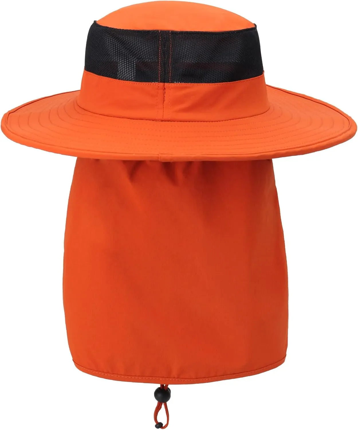 Outdoor Sun Hat UPF 50 Protection Waterproof Fishing hat Face Cover Summer Neck Flap Hat