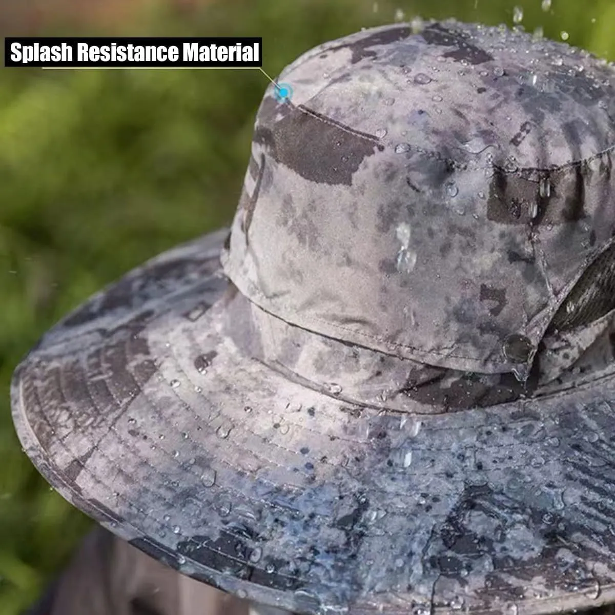 Outdoor Wide Brim Sun Hat with Solar Fan, Solar Powered Fan Hat, Solar Fan Hat, Fishing Hats for Men Sun Protection