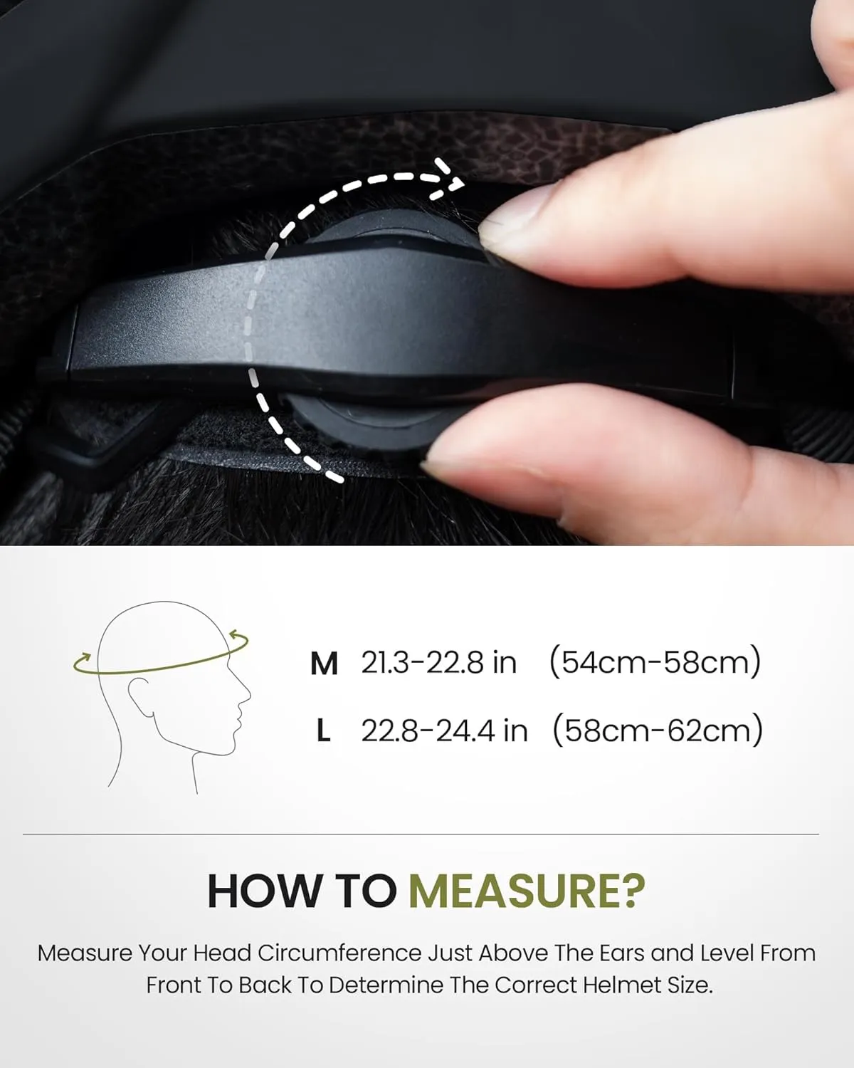 OutdoorMaster Adult Bike Helmet - Bicycle Helmet with Rechargeable Rear LED Light, Detachable Magnetic Goggles, Removable Sun Visor - Suitable for Commuting and Cycling for Men and Women