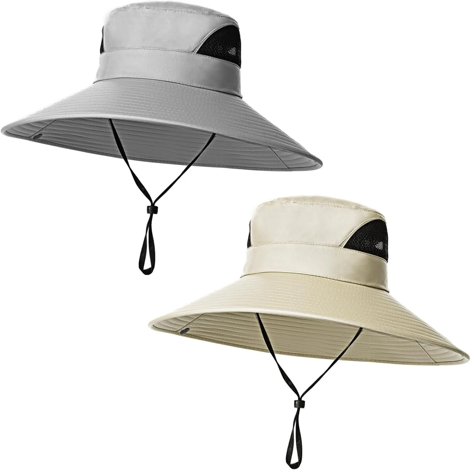 Oversize Sun Hat Men XXL Wide Brim Bucket Hat Big Head Waterproof UPF 50  Summer Sun Cap for Fishing Hiking Safari