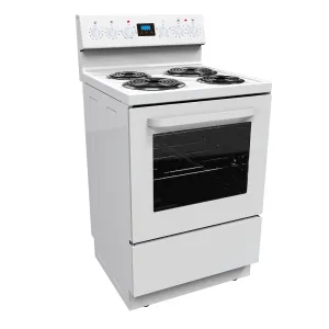 Parmco 600mm White Freestanding Stove