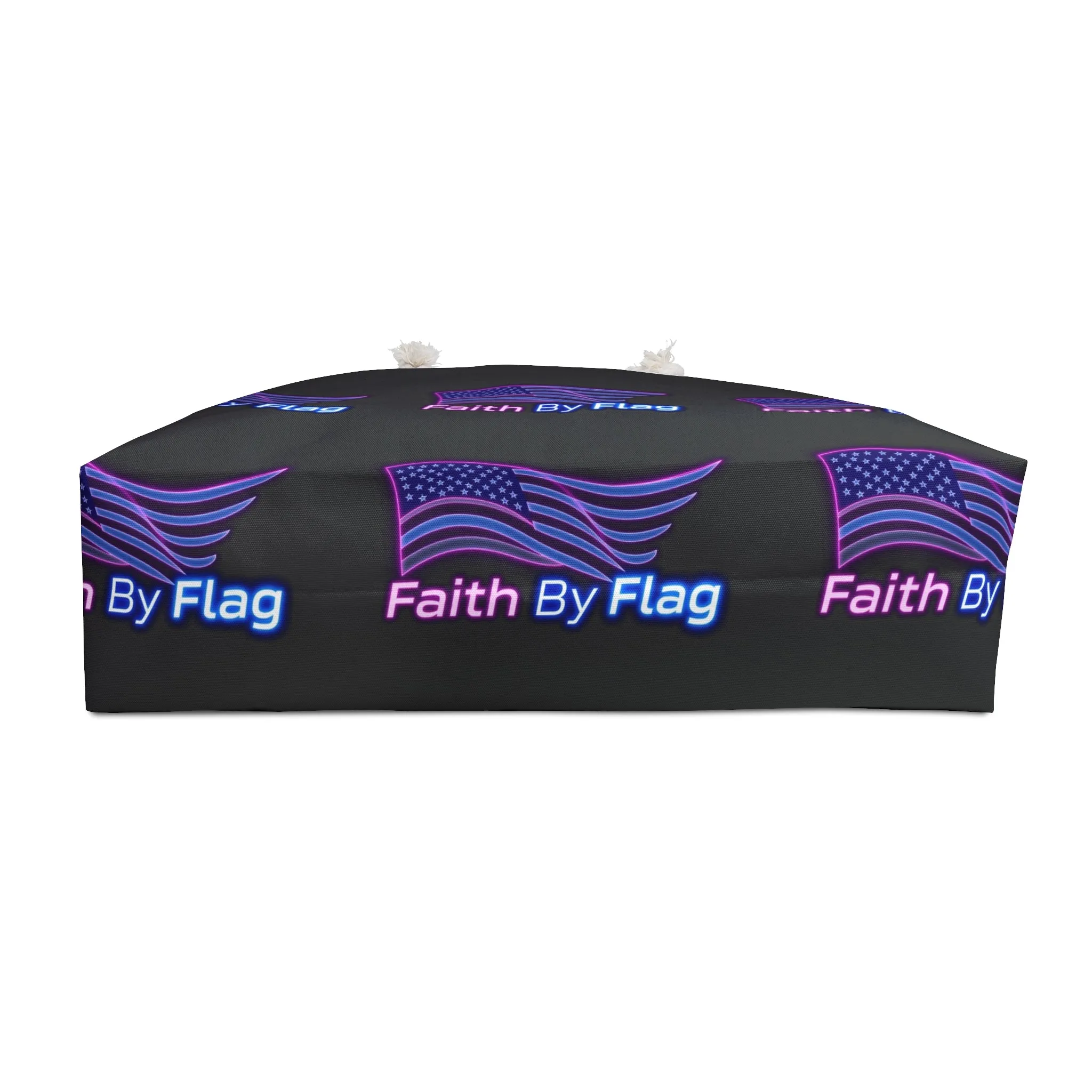 Patriotic Weekender Bag | Faith By Flag Tote | Travel Bag, Beach Bag, Gym Bag, Overnight Bag, Sports Bag