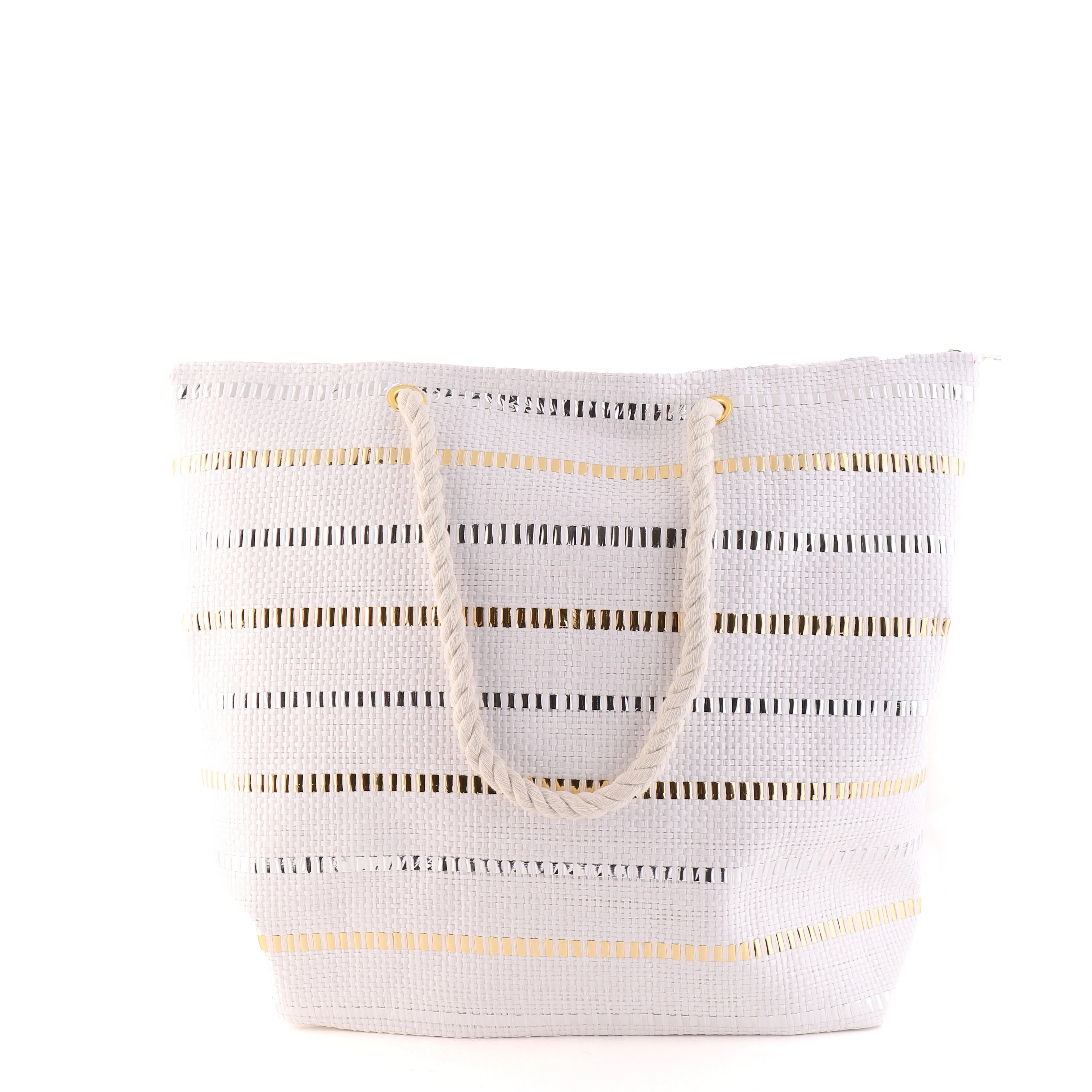 PAVLINA White and Metallic