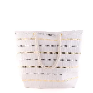 PAVLINA White and Metallic