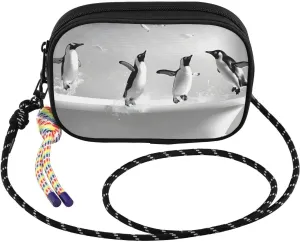 Peiguin Jump Bathtub Crossbody Bag for Women Cell Phone Purses Women's Small Shoulder Handbags Wallet Purse with Strap