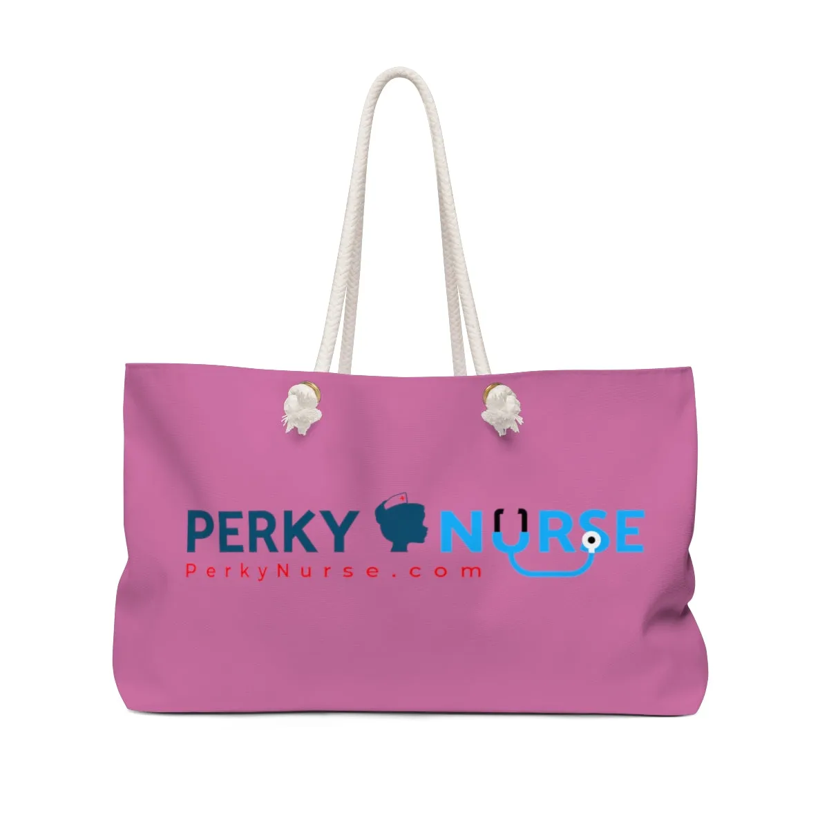 Perky Nurse Weekender Bag (Pink)