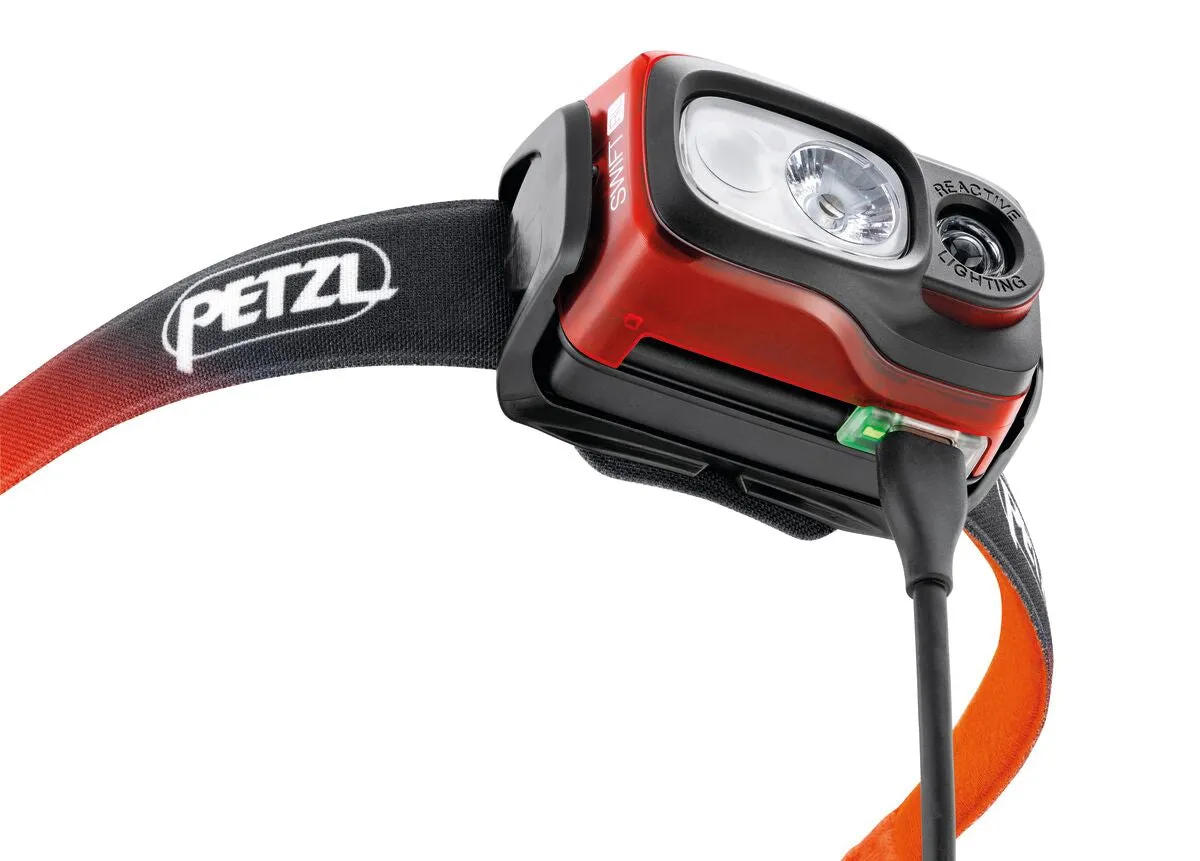 Petzl Swift RL Head Torch Orange