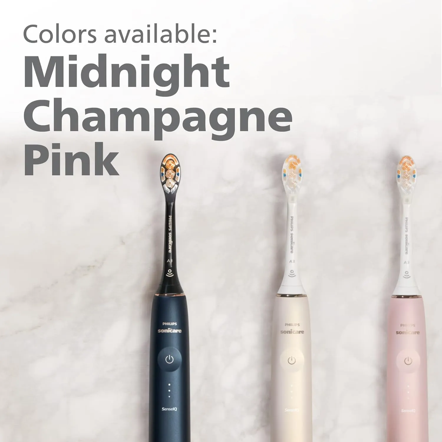 Philips Sonicare 9900 Prestige Rechargeable Electric Power Toothbrush with SenseIQ, Champagne, HX9990/11
