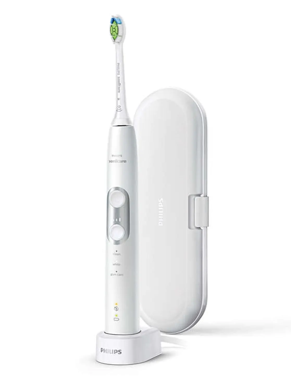 Philips Sonicare HX8911/02 HealthyWhite  Rechargeable Electric Toothbrush, White