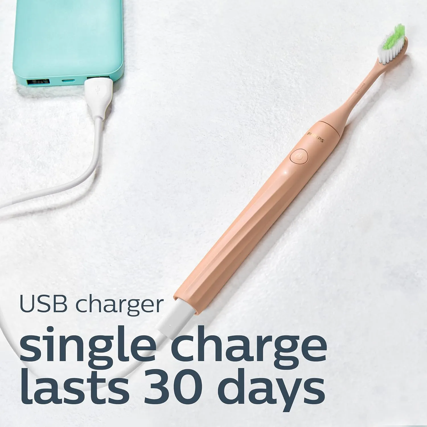Philips Sonicare One by Sonicare Rechargeable Toothbrush, Shimmer, HY1200/05