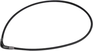 Phiten Metax V-Edge Necklace - Durable Polyester Rope, Permeated with Metax for Sports, Gym, Athletics with Titanium Snap Clasp for Men and Women,
