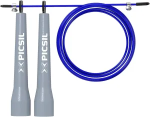 PicSil Professional Skipping Rope for Cross-Training, Double Bearings for Speed, Ideal for Jumping, Fitness, Boxing, Gym and MMA, Durable and Adaptable for Men, Women and