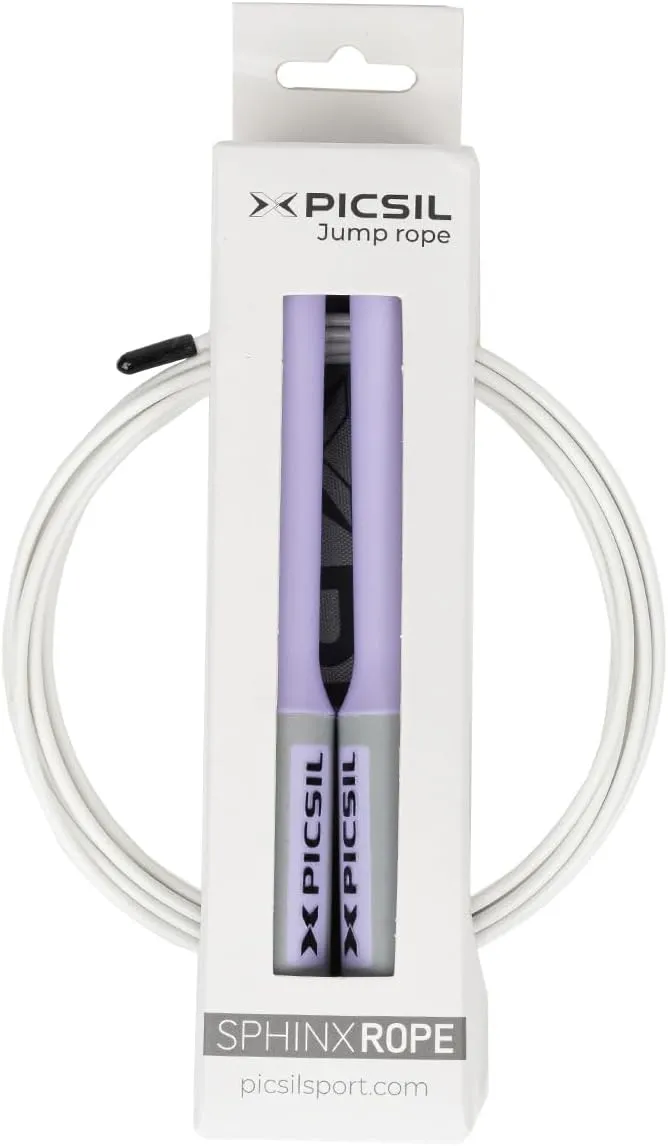 PICSIL Sphinx Rope, 360° Speed Jump Rope with Dual Bearing System, Fast, Lightweight Skipping Rope Made from ABS Plastic, Jump Ropes for Fitness, Boxing, and Conditioning, For All Ages