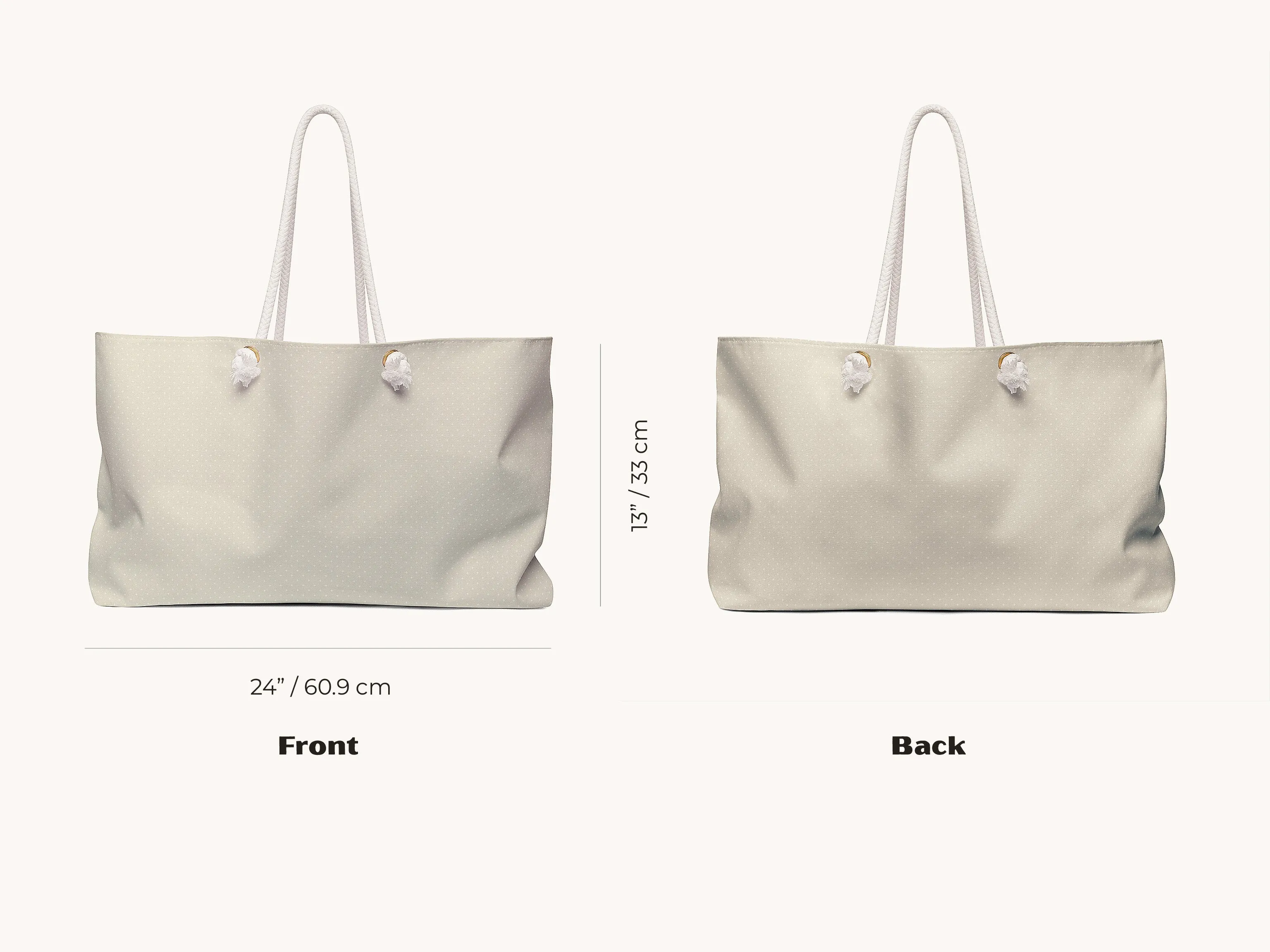 Pin Dot Beach Bag