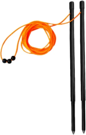 pistro Golf Putting String Practice Equipment with Aluminum Alloy Pegs - Training Aid for Beginners and Professional Players - Golfer Gift