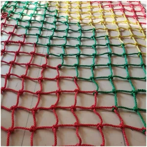 Playground Climbing Net for Kids and Students,Outdoor Jungle Gym Climbing Net Play Net Swing Set Net Indoor Garden Backyard Climbing Cargo Net Protection Net Dia (Color : 6mm-10cm, Size : 1X3m/3.3X9