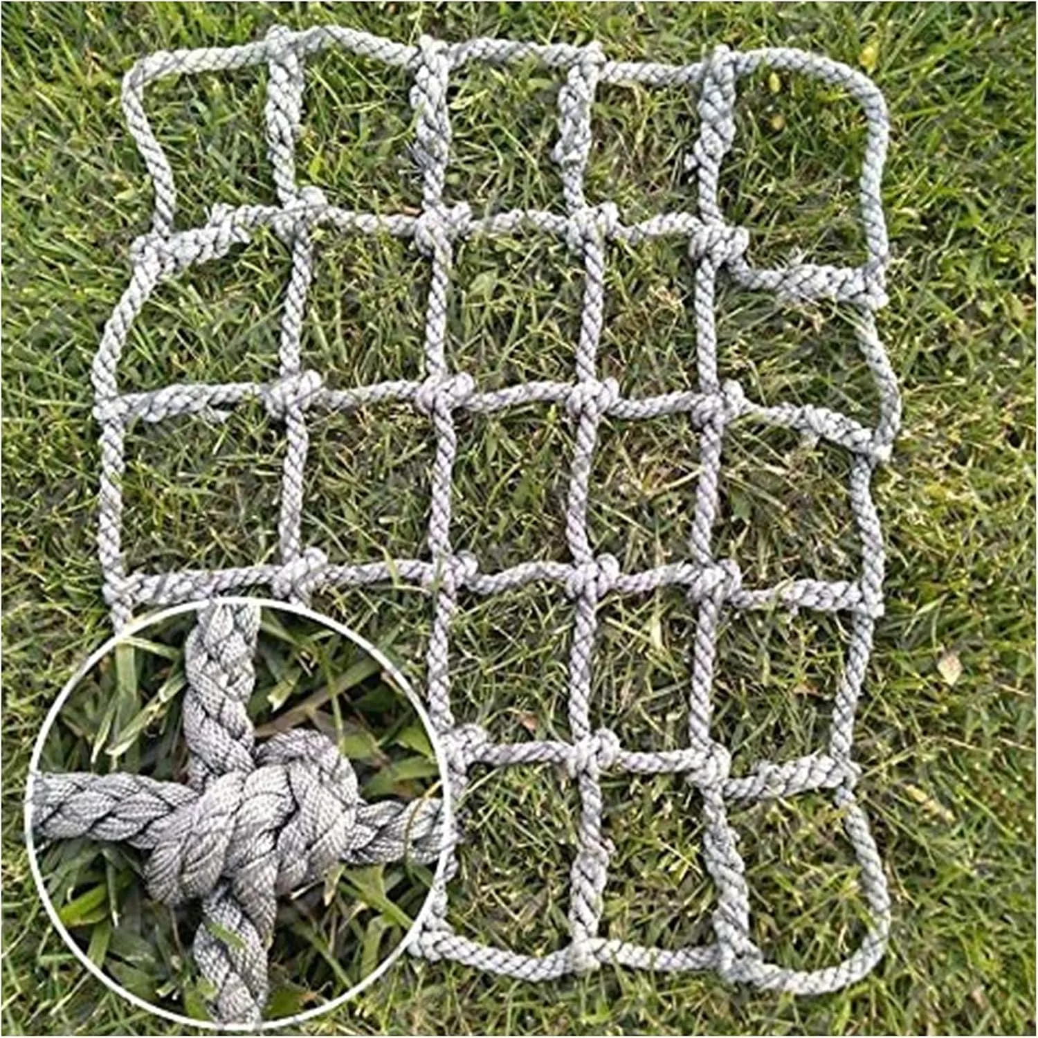 Playground Net for Kids Climbing,Climbing Cargo Net Rope,Indoor and Outdoor Safety Nets,for Backyard Home Swing Training Equipment,8.5 * 8.5m