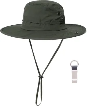 Plus Size XL XXL Sun Hats for Men Bucket Boonie UV Protection UPF50  Waterproof Wide Brim Foldable Fishing Beach