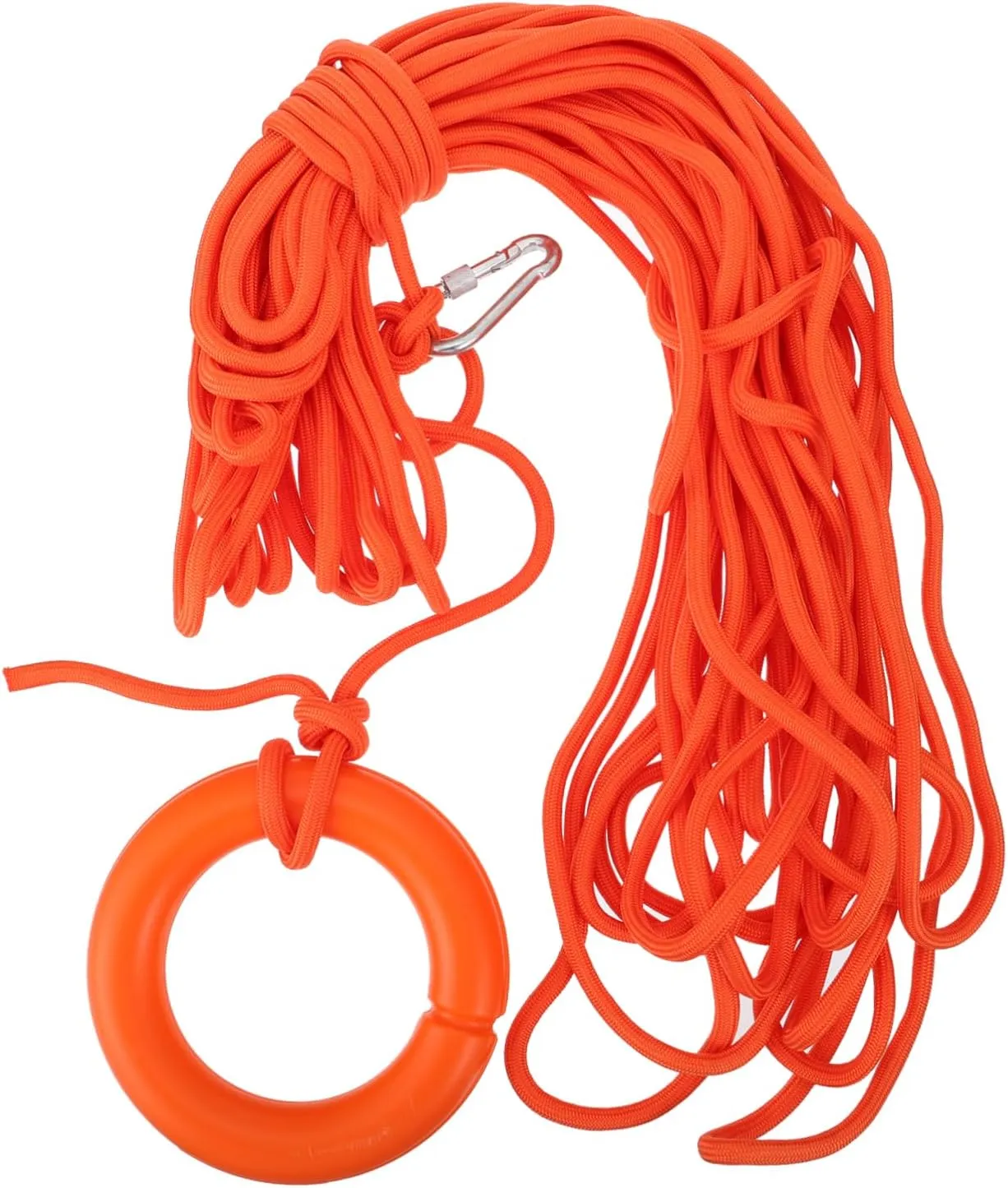POPETPOP 1set Water Floating Rescue Rope for Watersports High Visibility Safety Line for Kayaking Canoeing Sailing Durable Rescue Tool for Water Activities