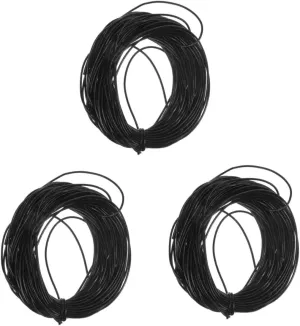POPETPOP Pcs Mm Cowhide Rope DIY Set Leather Cords for Jewelry Making Toys Shoes Safe Craft Accessories