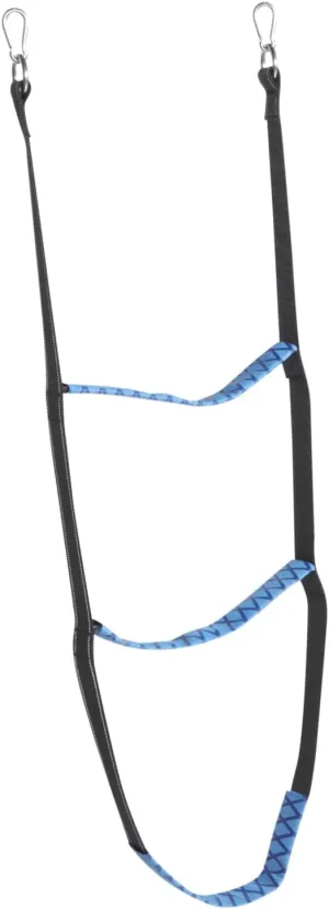 POPETPOP Portable Boat Ladder Step Wear-Resistant Rope Ladder for Kayaks Inflatable Boats Canoes Quick Setup Hooks Non- Design for Safety