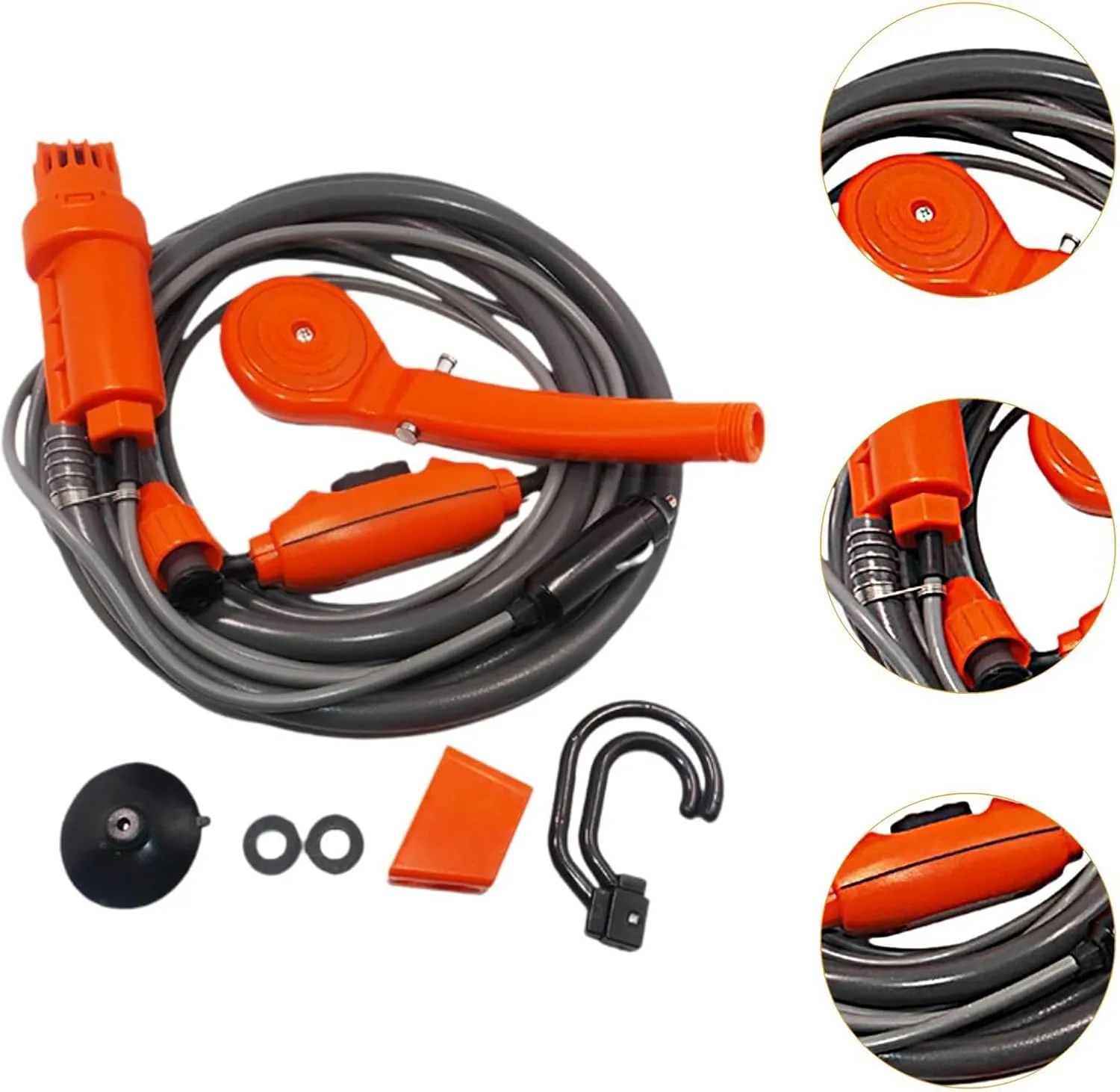 Portable Car Shower System for Outdoor Use
