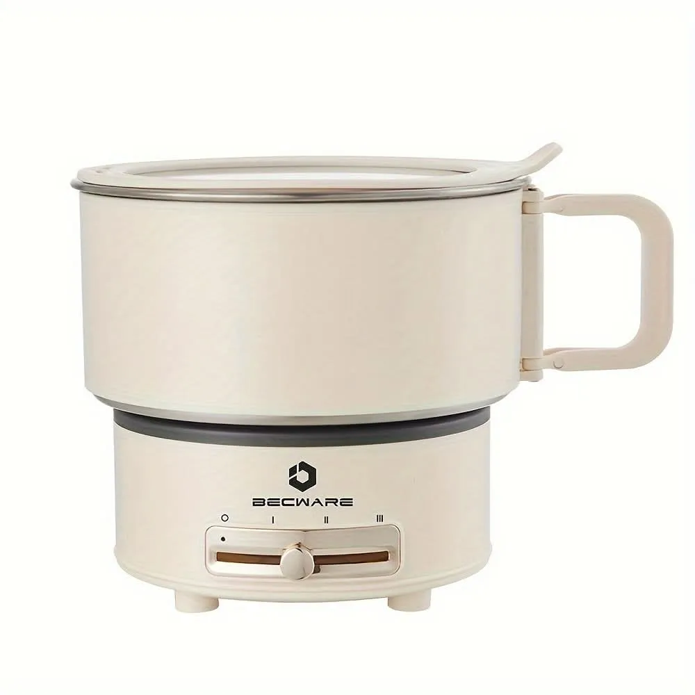 Portable Electric Cooking Pot - Multifunctional Foldable & Split Type Travel Cooker