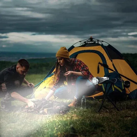 Portable Rechargeable LED Flashlight