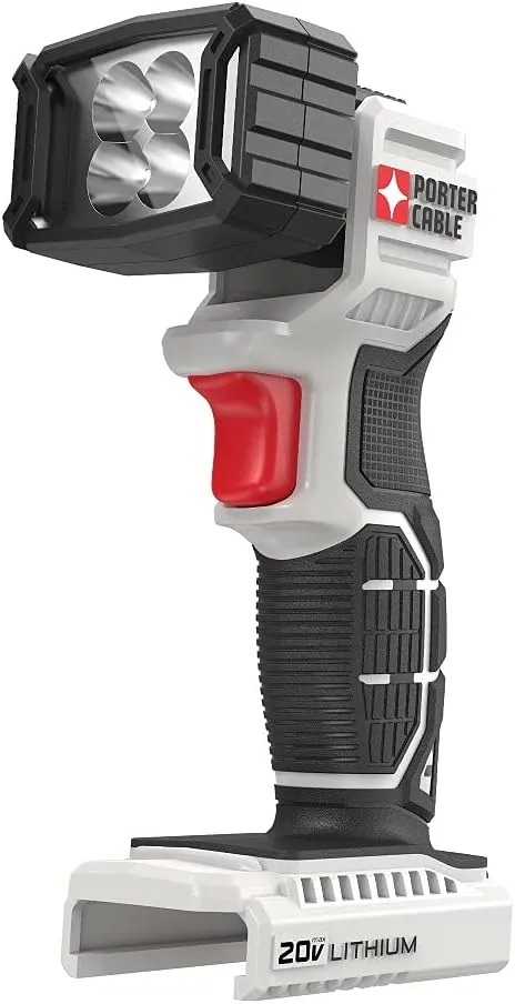 PORTER-CABLE 20V MAX LED Work Light, Black, 7.34 Inch.
