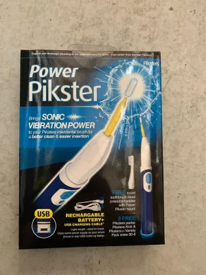 Power Pikster - Brings Sonic Powered interdental Cleaning to Your Piksters Interdental Brush