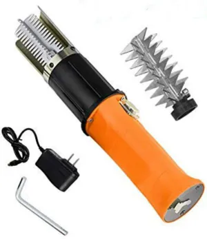 Powerful Electric Fish Scalers Fish Scale Remover Scaler Cesarean Section Automatic Waterproof Seafood Cleaning Tool (with extra Cutter head)