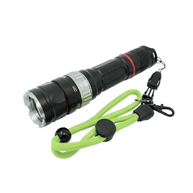 Powerful Underwater LED Diving Flashlight Professional Diving Torch 18650 Battery Waterproof Flashlight Q5 Light Lamp Lanterna