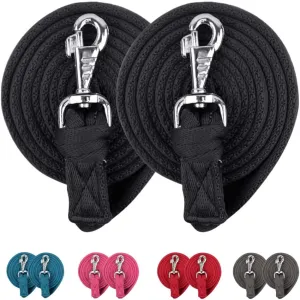 Premium Softgrip Cotton Lead Rope, Available in 7' and 10' Lengths