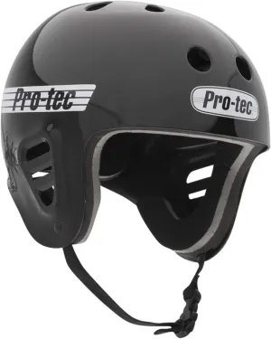 Pro-Tec Full Cut Water Wakeboarding Helmet, Ideal for Wakeboarding, Kayaking, Whitewater Rafting or Kite Surfing, – X-Large – Gloss Black