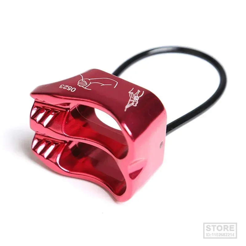 Professional Rappel ATC Belay Device – 25KN Aluminum Descender for Rock Climbing, Camping & Hiking