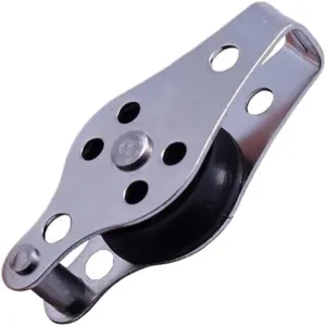 Pulley 1PCS 316 Stainless Steel Pulley 45mm Blocks Rope Marine Hardware for Canoe Boat Anchor Trolley Kit 2mm to 8mm Rope (Size : 607)