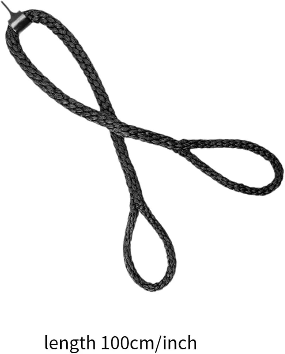 Pulley System Gym Pull Down Rope Accessories Lightweight Ergonomic for Press Down Cable Machine Multipurpose Braided Nylon