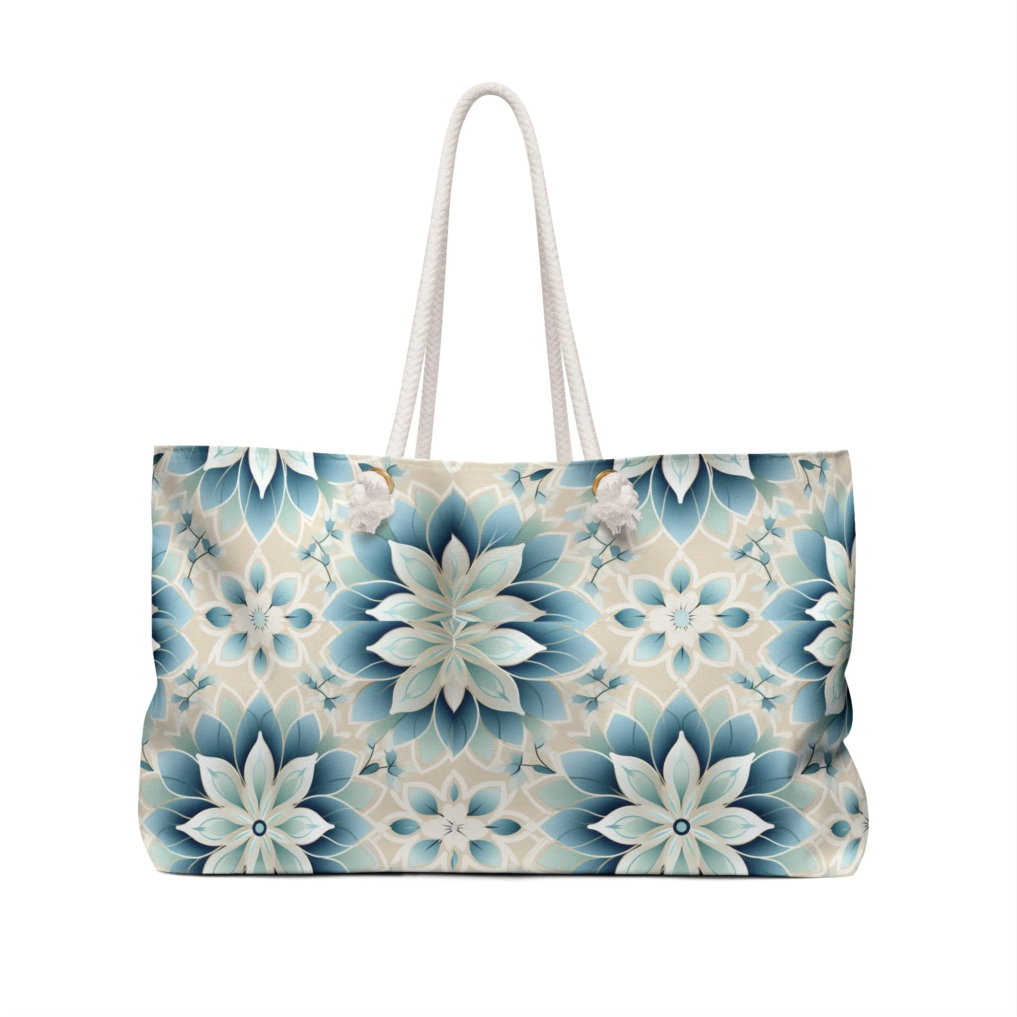 "Blue Lotus" Weekender Bag
