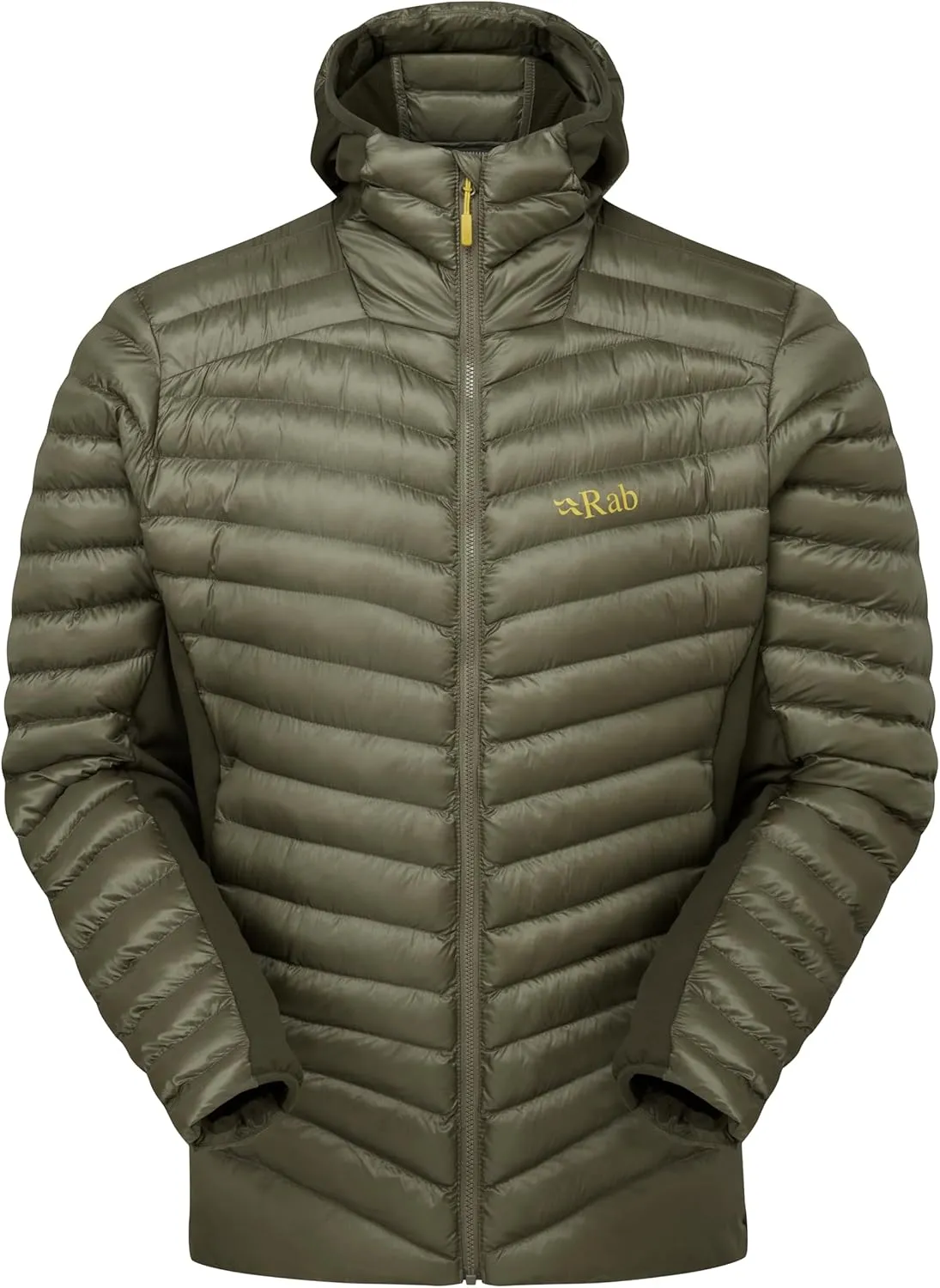Rab Men's Cirrus Flex Hoodie Jacket, Lightweight Insulated Puffer Coat for Hiking