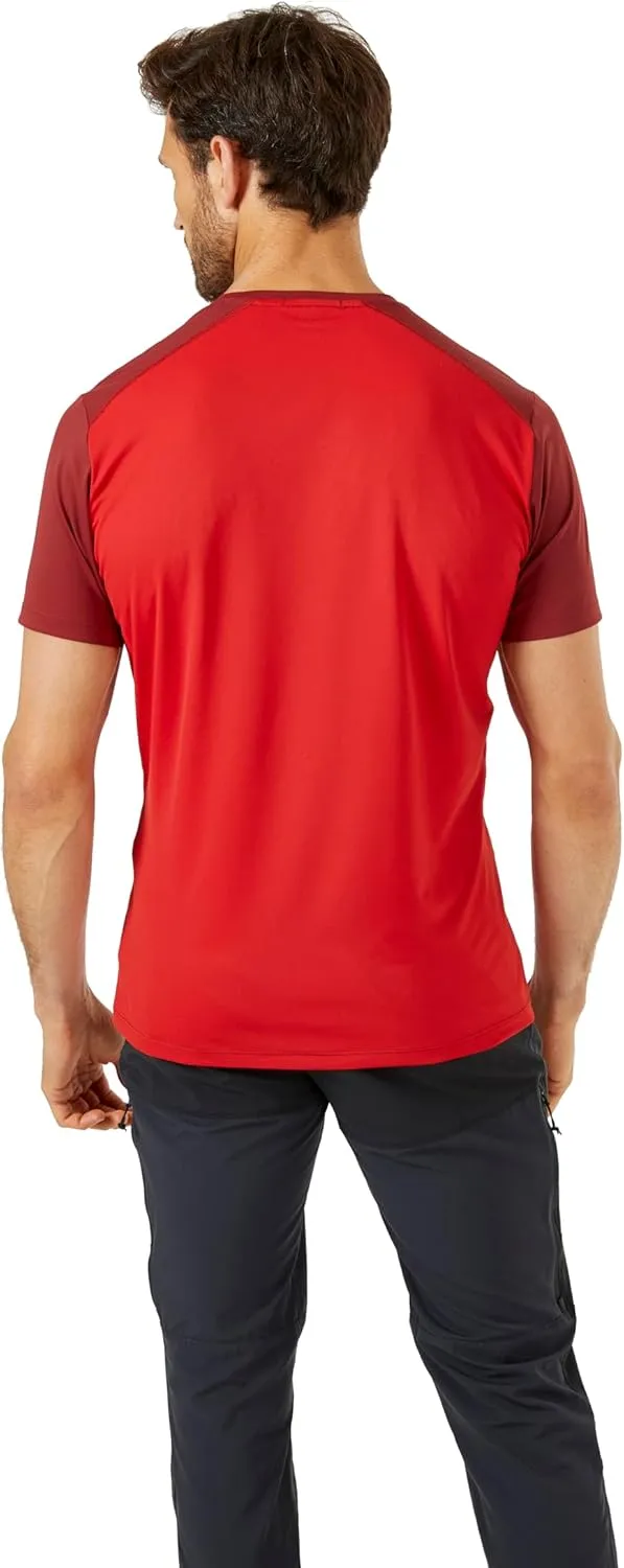 Rab Men's Force Tee - Lightweight T-Shirt for Hiking, Climbing, & Trail Running