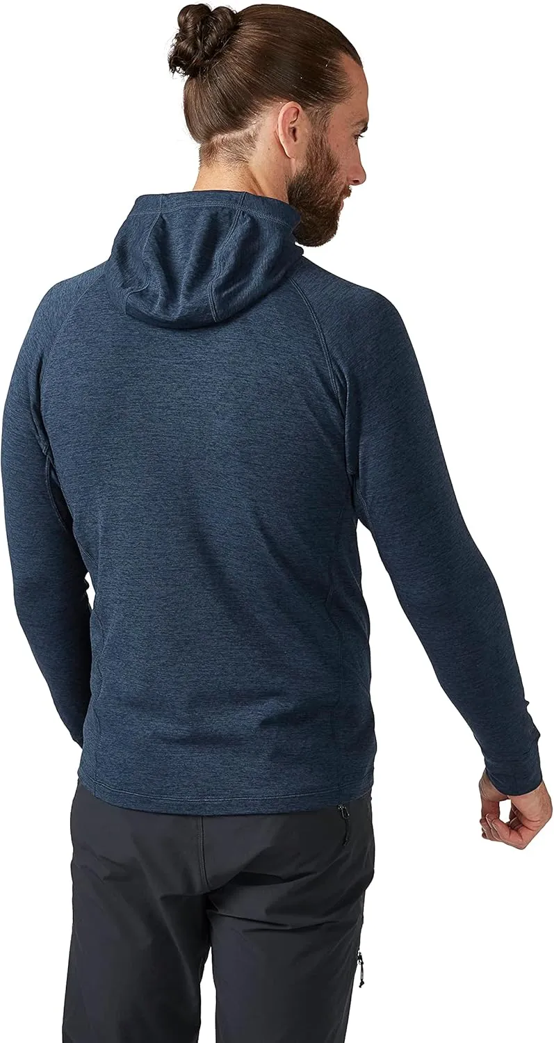 Rab Men's Nexus Hoody - Full-Zip Lightweight Fleece Jacket for Hiking & Climbing