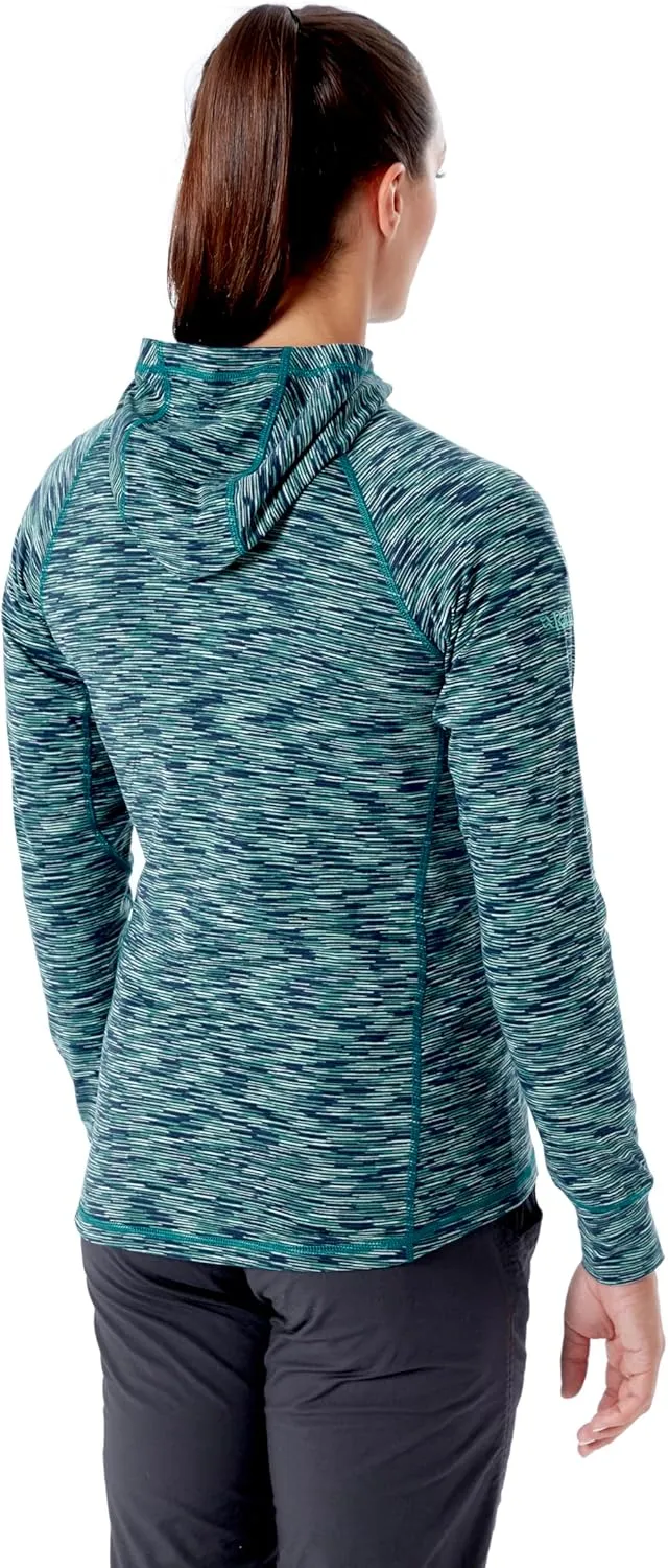 RAB Women's Maze Hoody Lightweight Breathable Hooded Coat for Hiking & Climbing