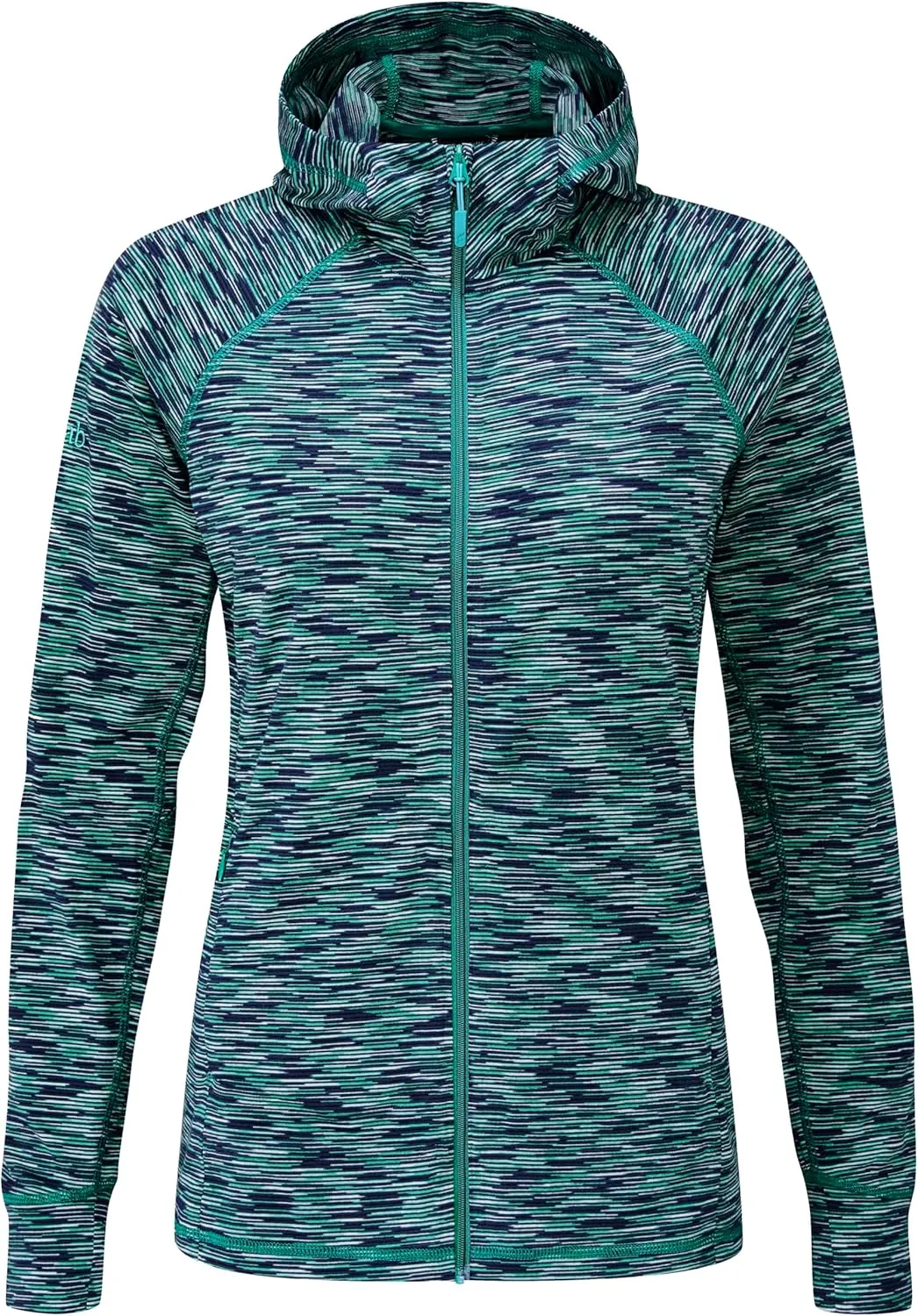 RAB Women's Maze Hoody Lightweight Breathable Hooded Coat for Hiking & Climbing