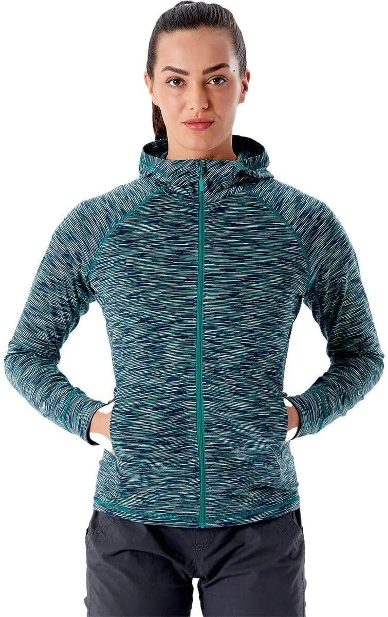 RAB Women's Maze Hoody Lightweight Breathable Hooded Coat for Hiking & Climbing