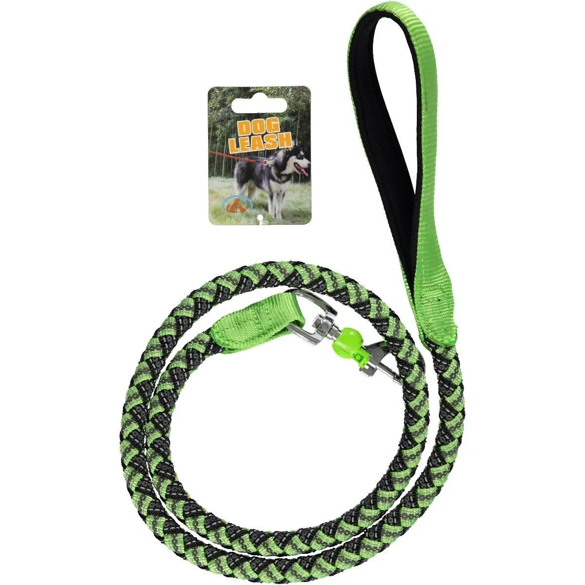 Reflective Stretchable Braided Leash for Pets