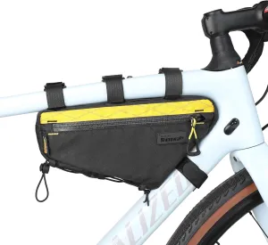 Rhinowalk Bicycle Front Frame Bag Bike Under Top Tube Triangle Bag Lightweight 1.7L Cycling Accessories Nylon Pack Pouch for Mountain Road Bike