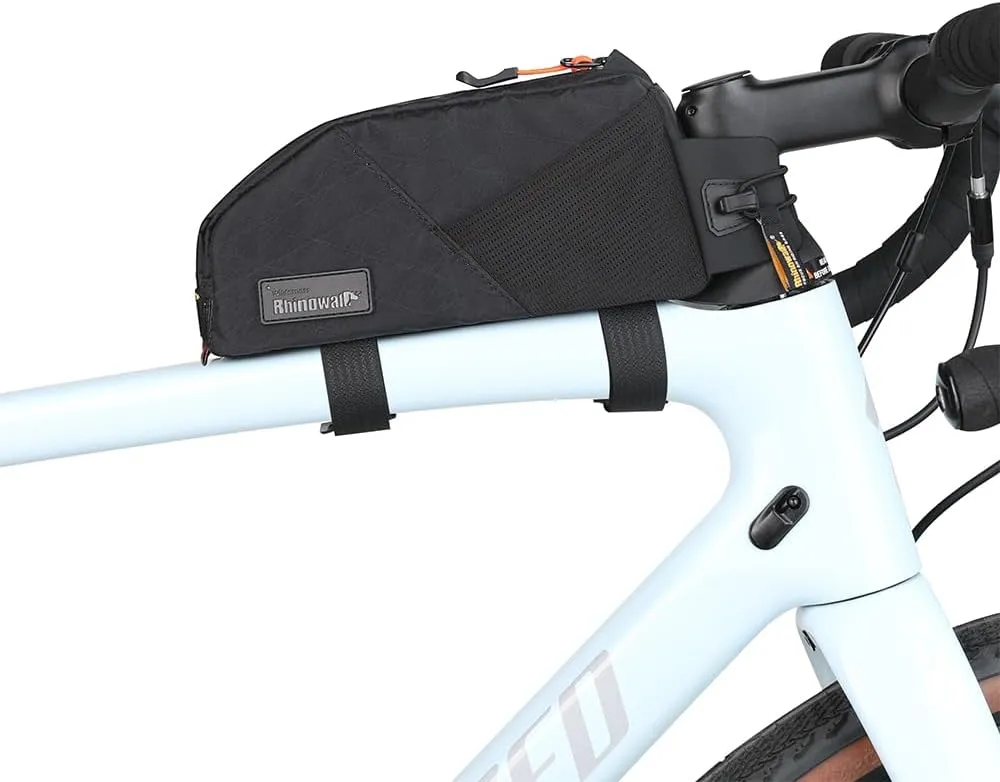 Rhinowalk Bicycle Top Tube Bag Bike Front Frame Bag Waterproof Extra Long Cycling Accessories Upper Pipe Nylon Pouch Pack for Mountain Road Bike